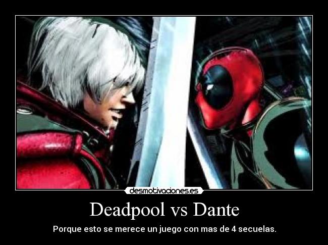 Deadpool vs Dante - 