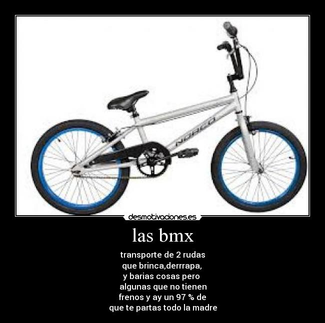 carteles bmx desmotivaciones