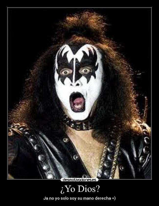 carteles dios kiss desmotivaciones