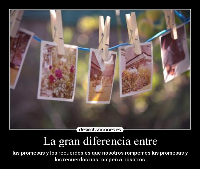 La gran diferencia entre - 