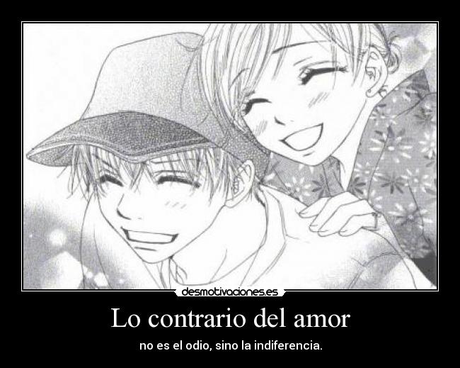 Lo contrario del amor - 