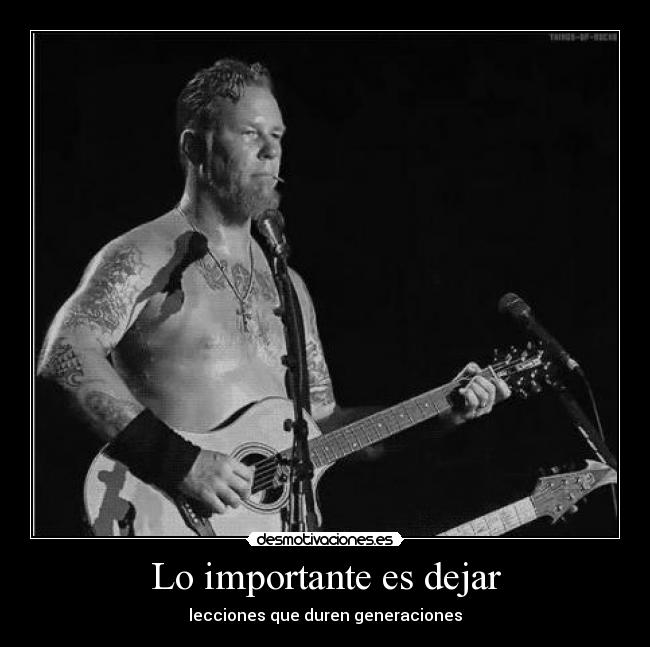 carteles metallica james hetfield que cartel hipster pos reviento desmotivaciones