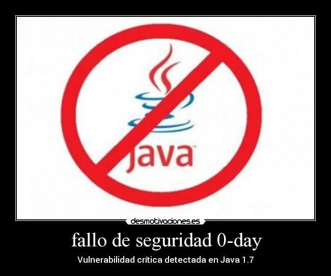 carteles desactivar java desmotivaciones