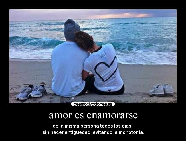 amor es enamorarse - 