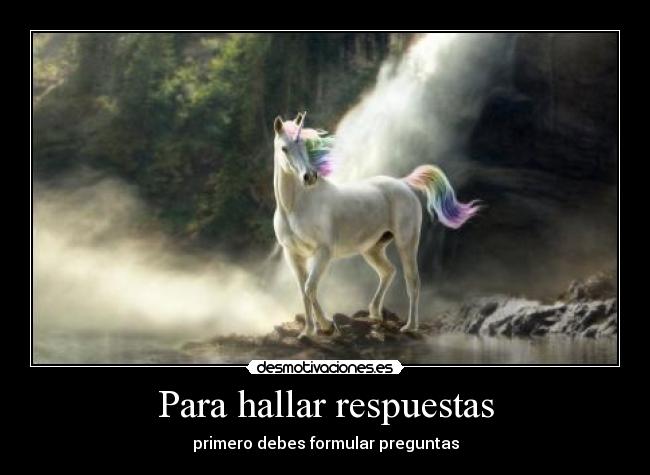 Para hallar respuestas - 