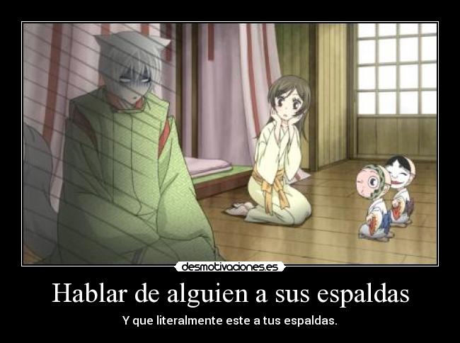 carteles anime manga kamisama hajimemashita kiss tomoe nanami momozono onikiri kotetsu yokai deidad tierra desmotivaciones