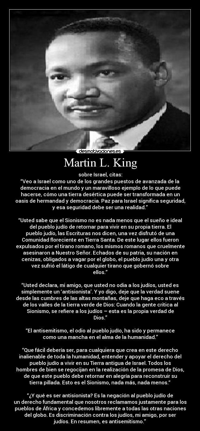 Martin L. King -