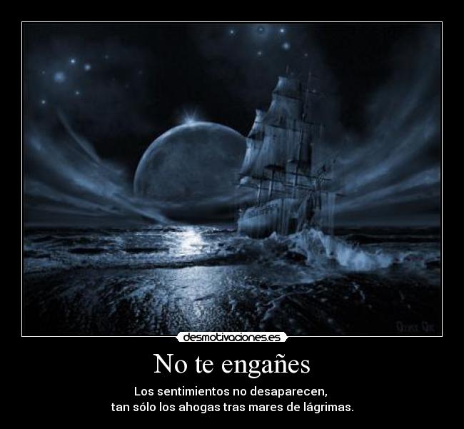 No te engañes -