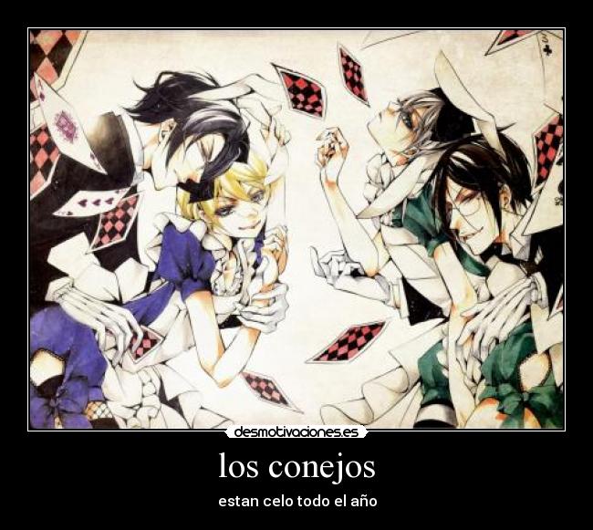 los conejos - estan celo todo el año