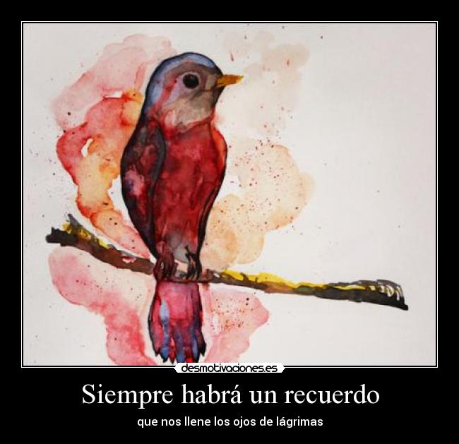 Siempre habrá un recuerdo - 