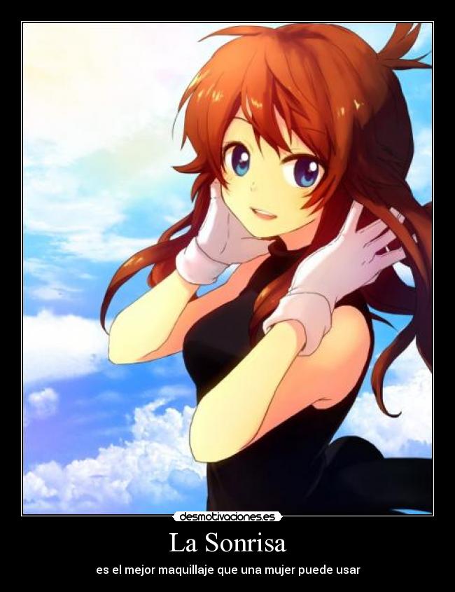 La Sonrisa - es el mejor maquillaje que una mujer puede usar