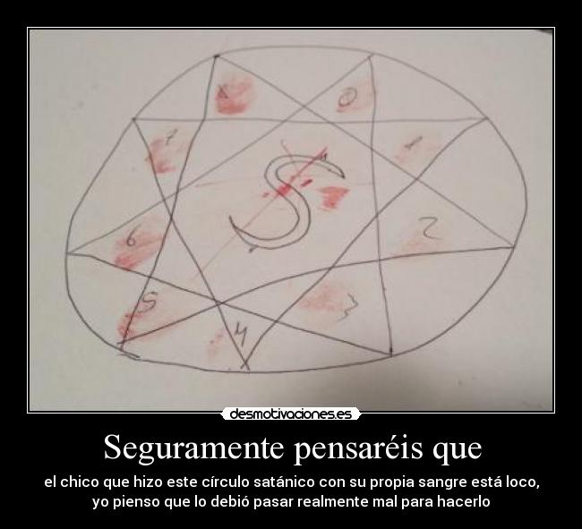 Seguramente pensaréis que - 