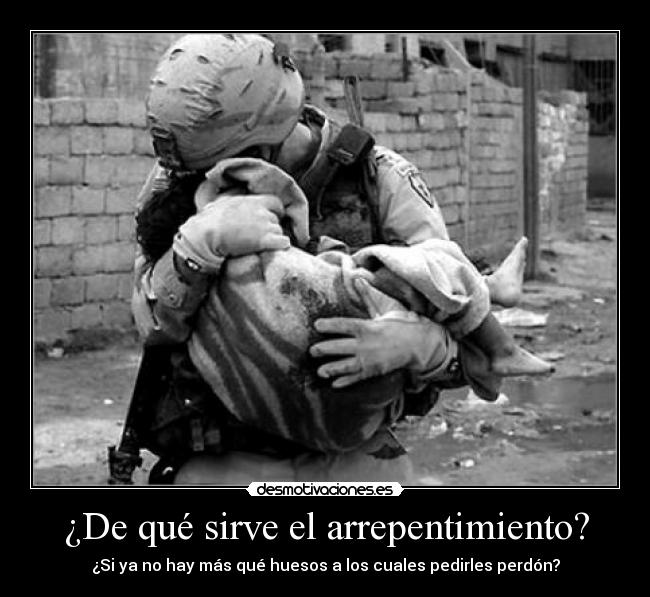 ¿De qué sirve el arrepentimiento? - 
