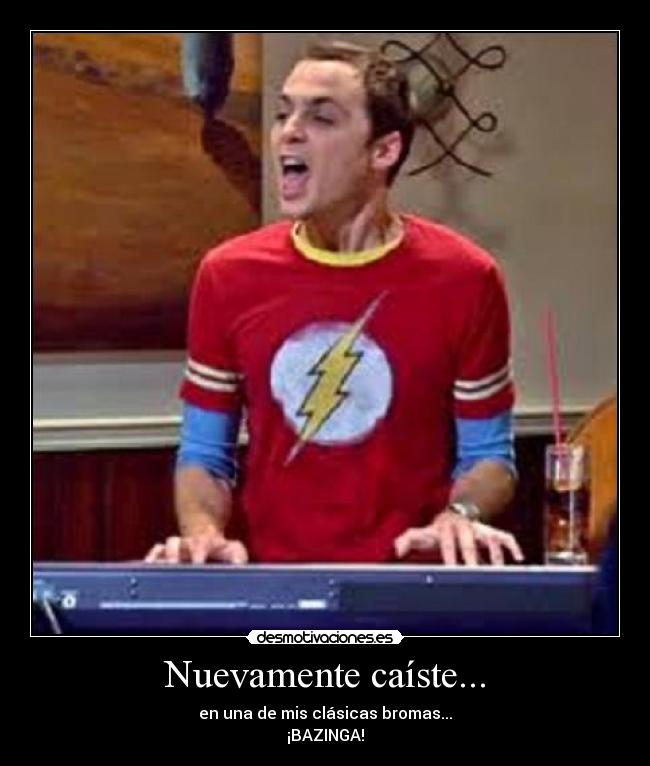 Nuevamente caíste... -