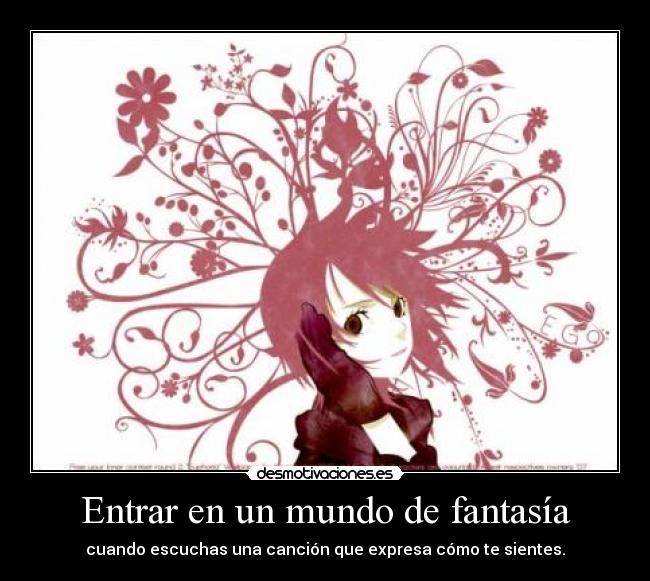 Entrar en un mundo de fantasía - 
