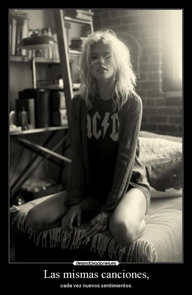 Las mismas canciones, - 