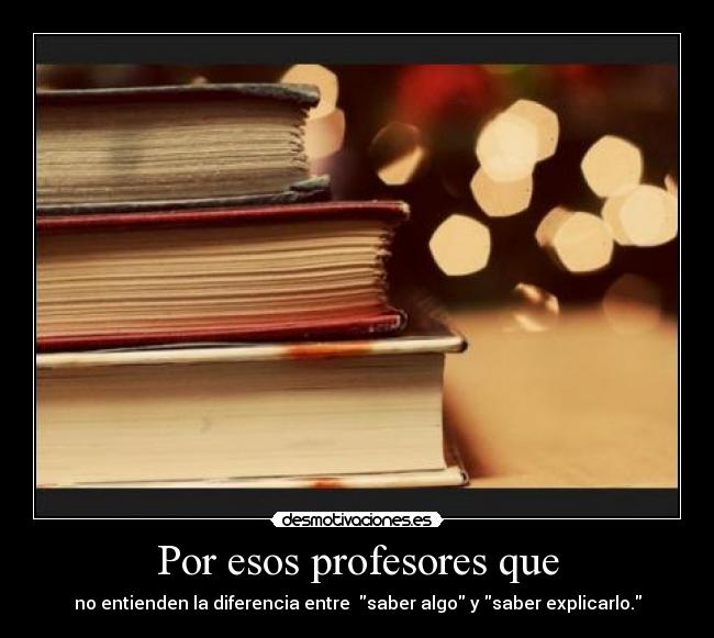 carteles profesores desmotivaciones