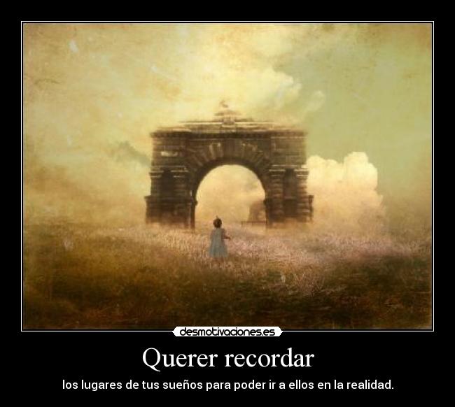 Querer recordar -