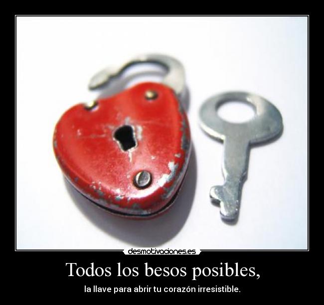 Todos los besos posibles, - 