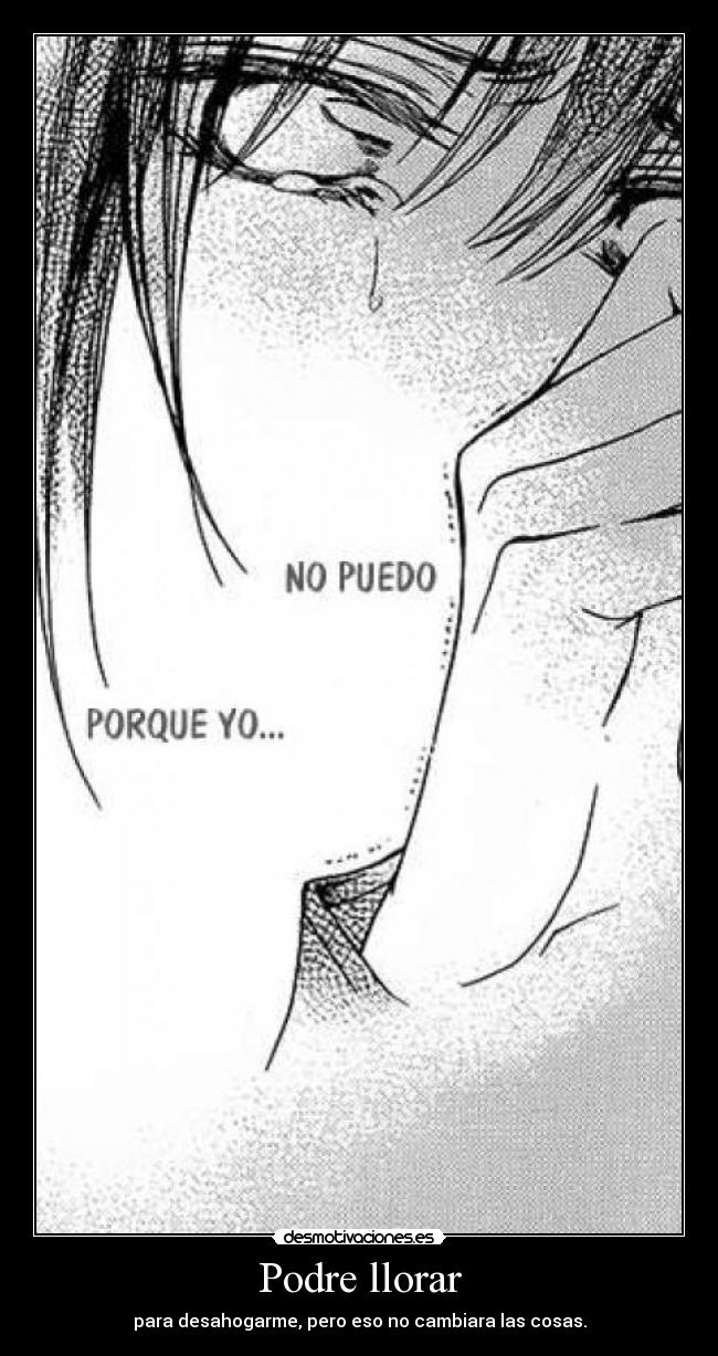 carteles llorar anime vampire knight desmotivaciones