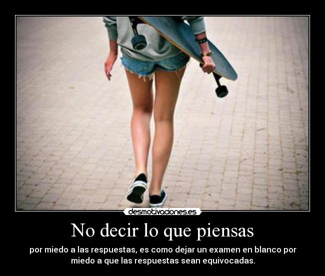 carteles miedo las respuestas desmotivaciones