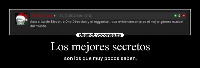 Los mejores secretos - 