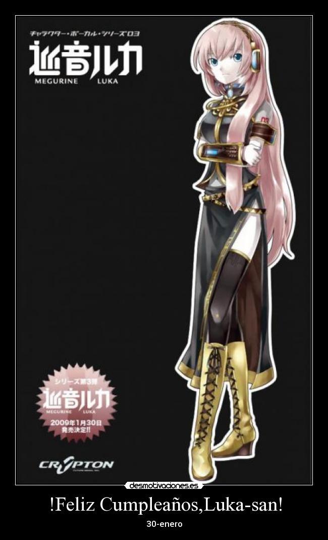 !Feliz Cumpleaños,Luka-san! - 30-enero