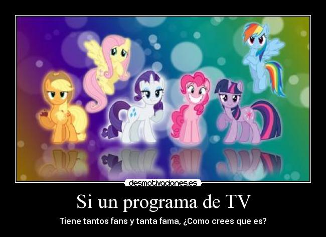 Si un programa de TV -