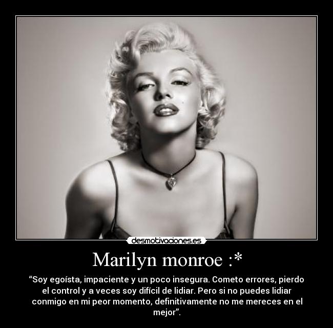 Marilyn monroe :* -