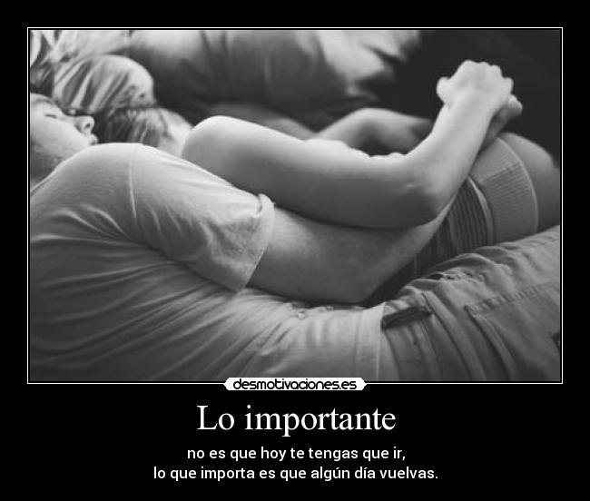 Lo importante - 