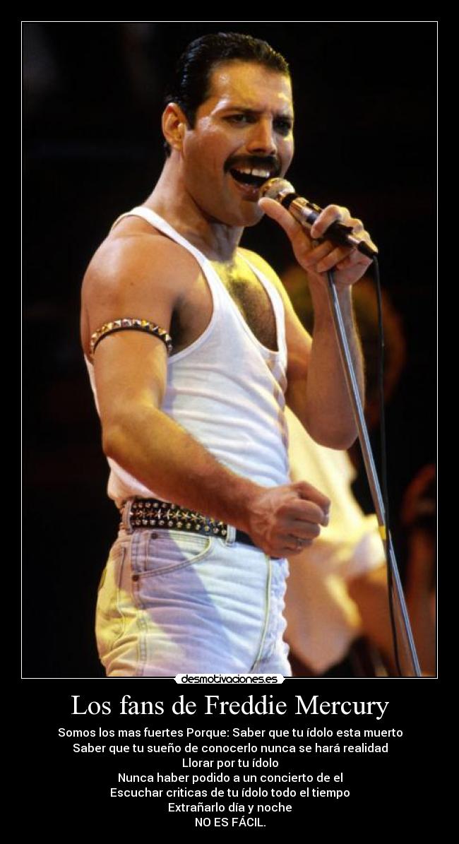 Los fans de Freddie Mercury - 