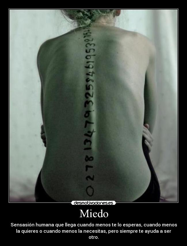 Miedo -
