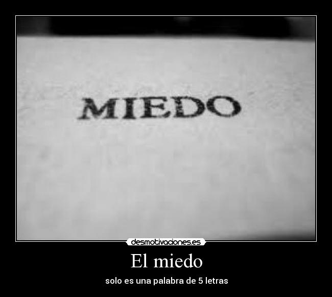 Spanish Word Miedo (which Means 'Fear') Of The Yellow, 43 OFF