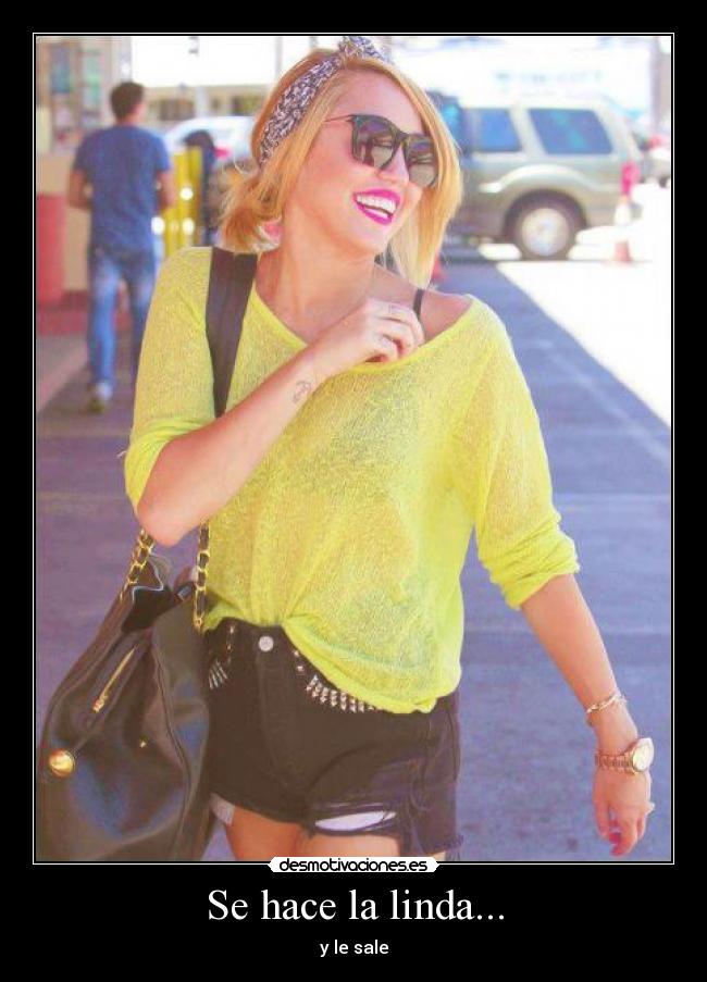 Se hace la linda... - 