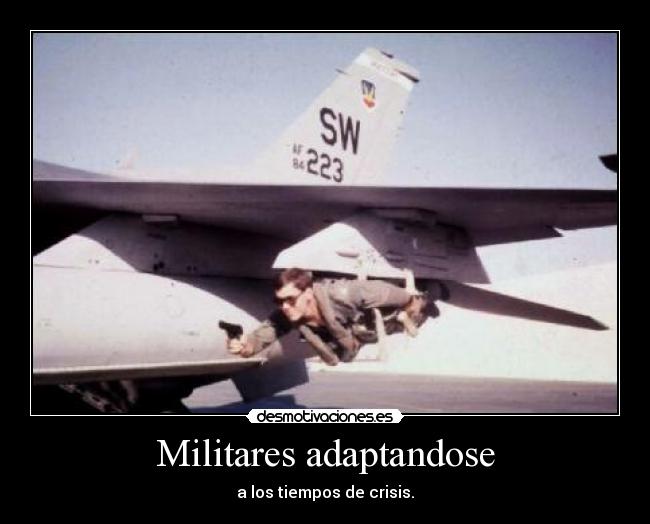 Militares adaptandose -