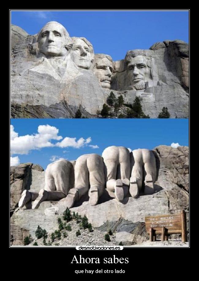 Ahora sabes - que hay del otro lado