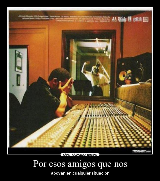 carteles amigos dooby eminem desmotivaciones