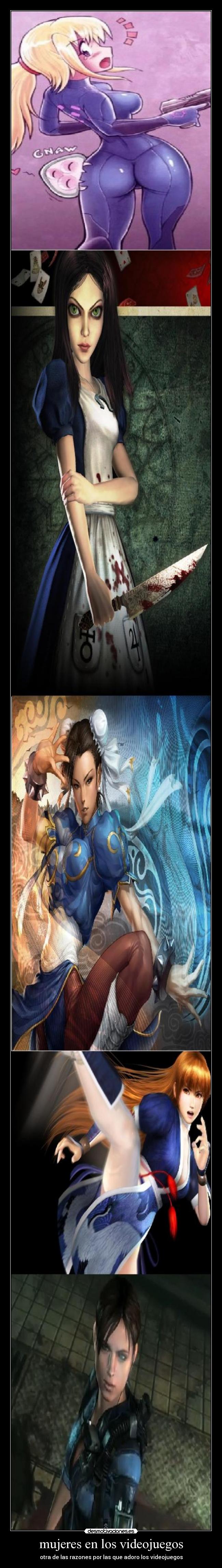 mujeres en los videojuegos -