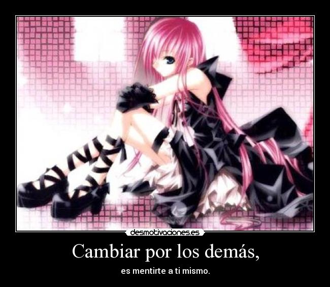 Cambiar por los demás, - 