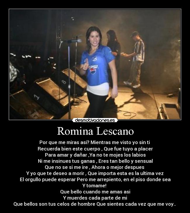 Romina Lescano -
