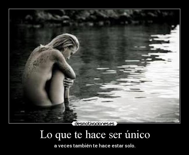 Lo que te hace ser único - 