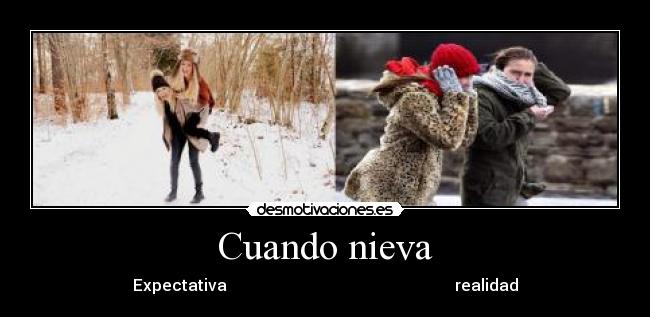 Cuando nieva - 