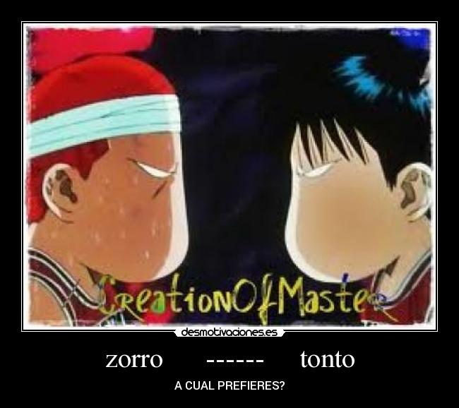 carteles tonto dragon ball entretenimineto goku slam dunk ranma samurai desmotivaciones