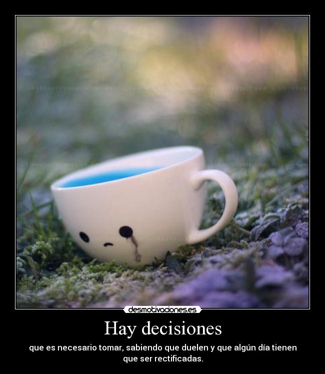 Hay decisiones - 