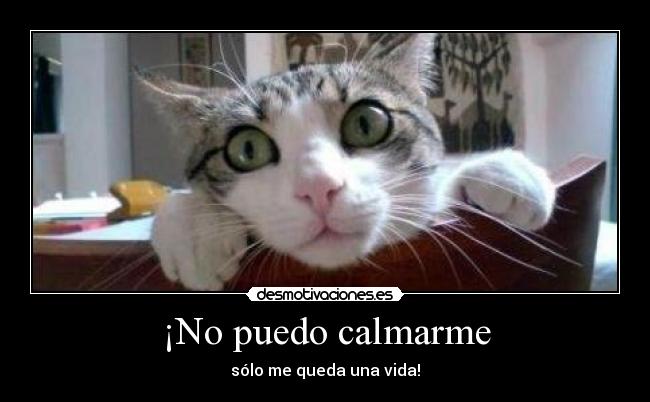 ¡No puedo calmarme - 