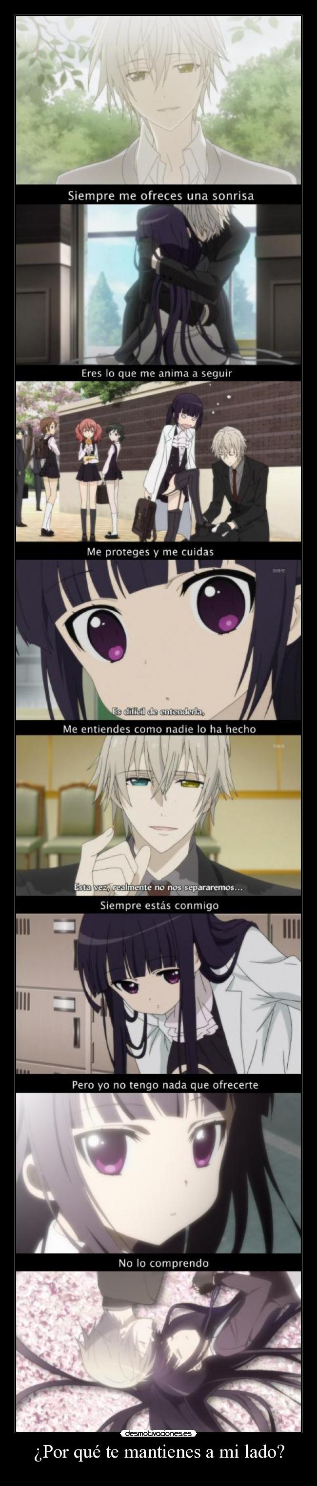 ¿Por qué te mantienes a mi lado? - 