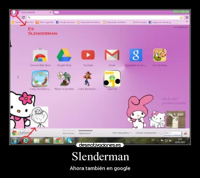 Slenderman - Ahora también en google