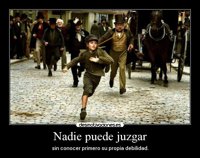 Nadie puede juzgar - 