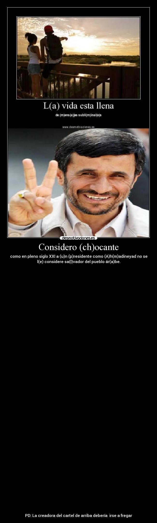 Considero (ch)ocante - 