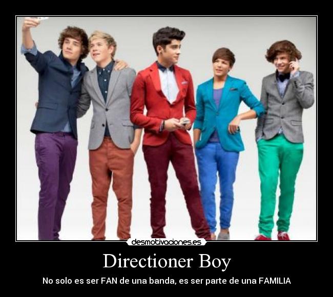 Directioner Boy - No solo es ser FAN de una banda, es ser parte de una FAMILIA